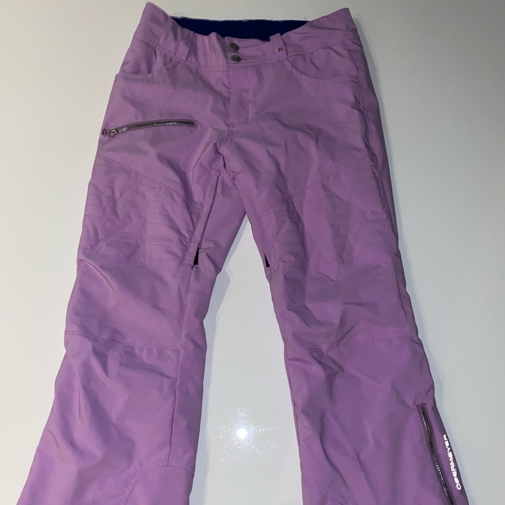 Obermeyer Purple Girls Ski Pants